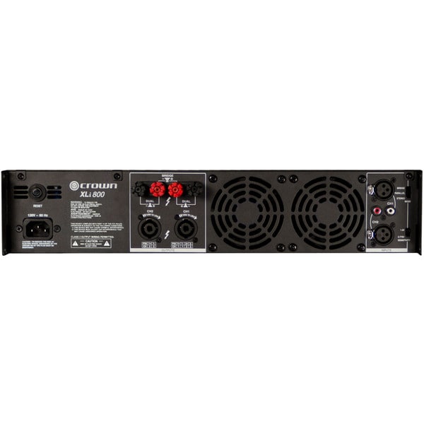 Main product image for RESTOCKED Crown XLi 800 Power Amplifier 2 x 30 88-245-5126